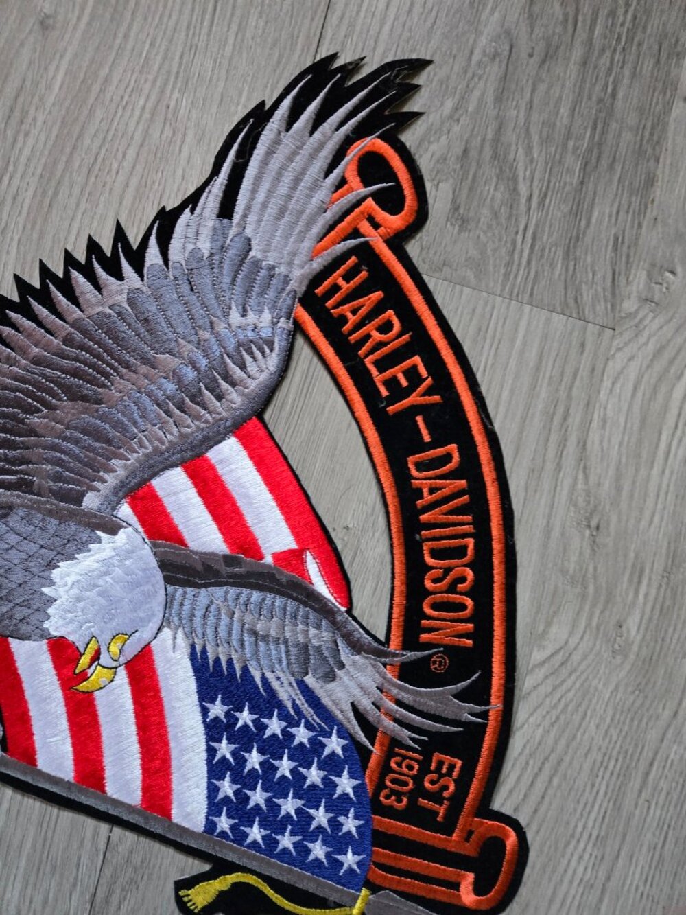 NWOT - Harley Davidson eagle patch - Picture 2 of 6